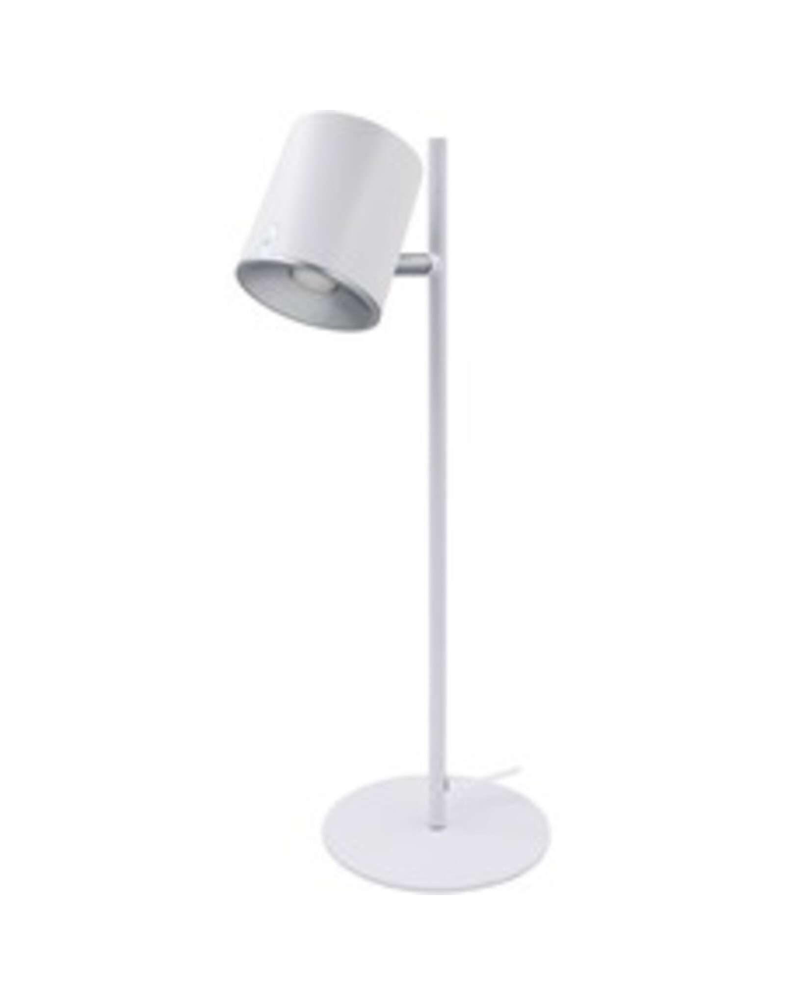 DESK LAMP MTL PIVOT WHITE
