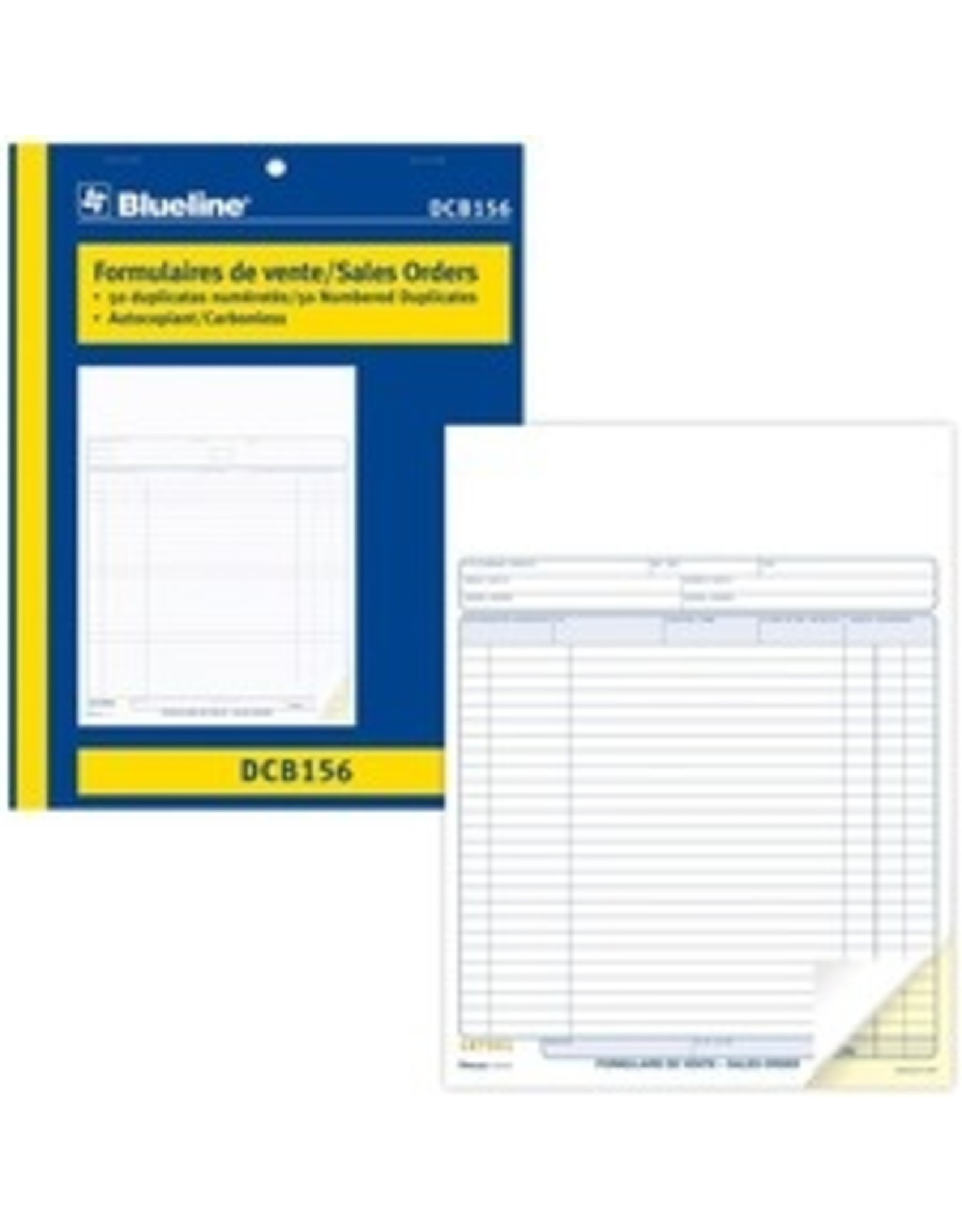 SALES BOOK NCR,8.5X11,50,BIL