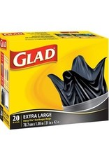GLAD GARAGE BAG X-LRG BLK*20bx