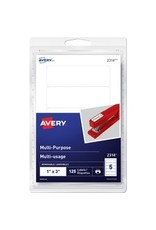LABEL RECT*1X3 REMOV*125/PK