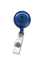 BADGEHOLDER, RETRACT BLUE