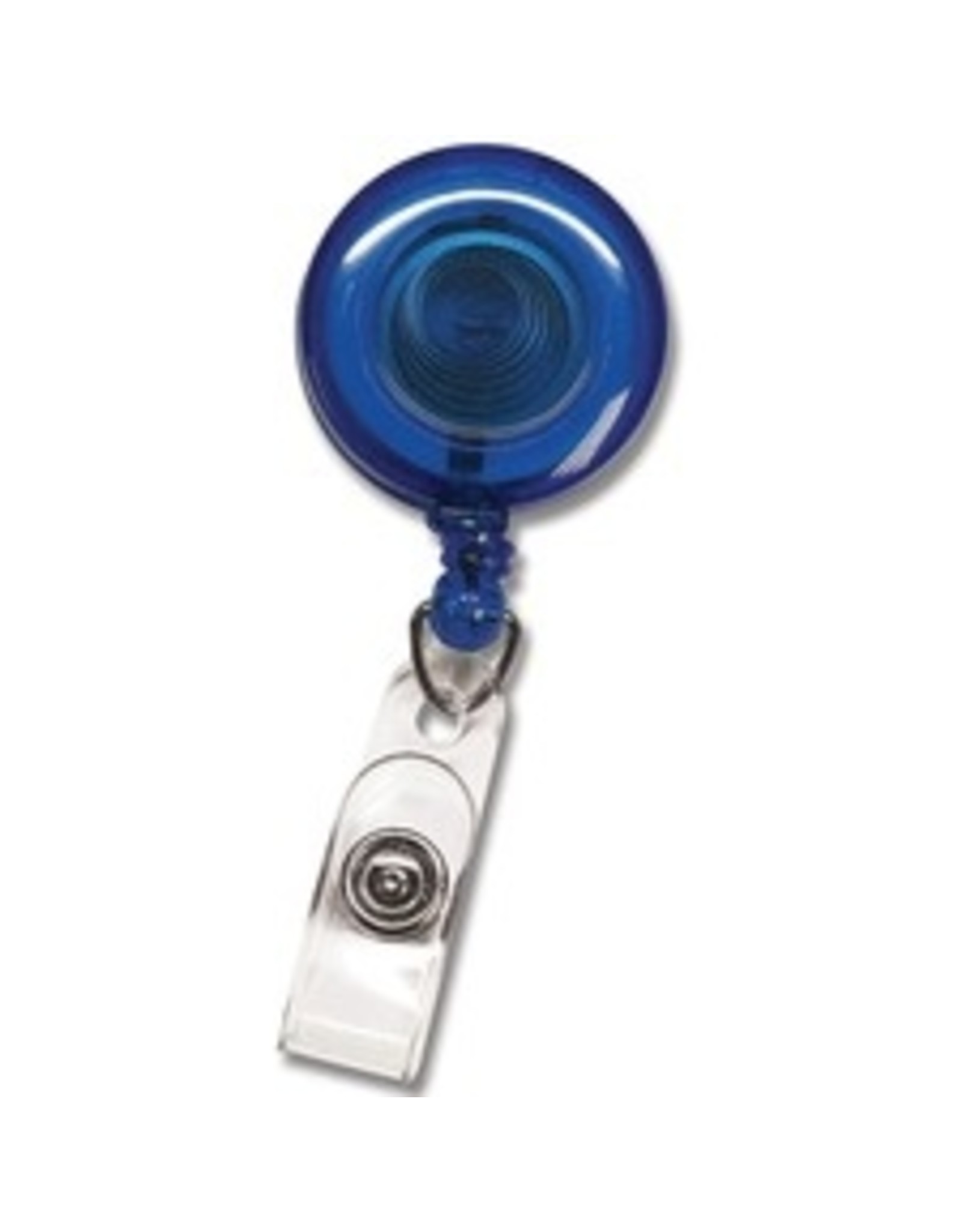 BADGEHOLDER, RETRACT BLUE