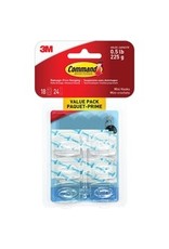 MINI CLEAR(18)HOOK/24 STRIP