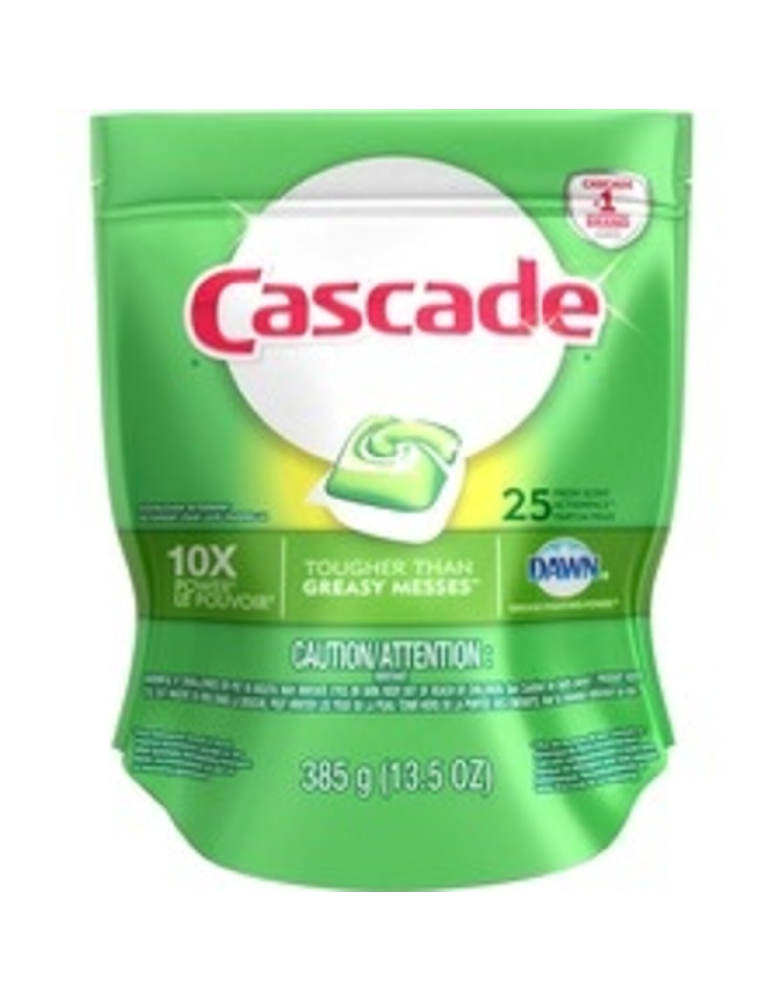 CASCADE ACTION-PK FRESH 25/PK