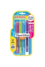 INKJOY GEL STIK.7mm FASHN*4/PK