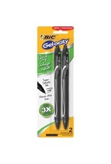 ROLLER GEL Q-DRY BLACK, 2/PK