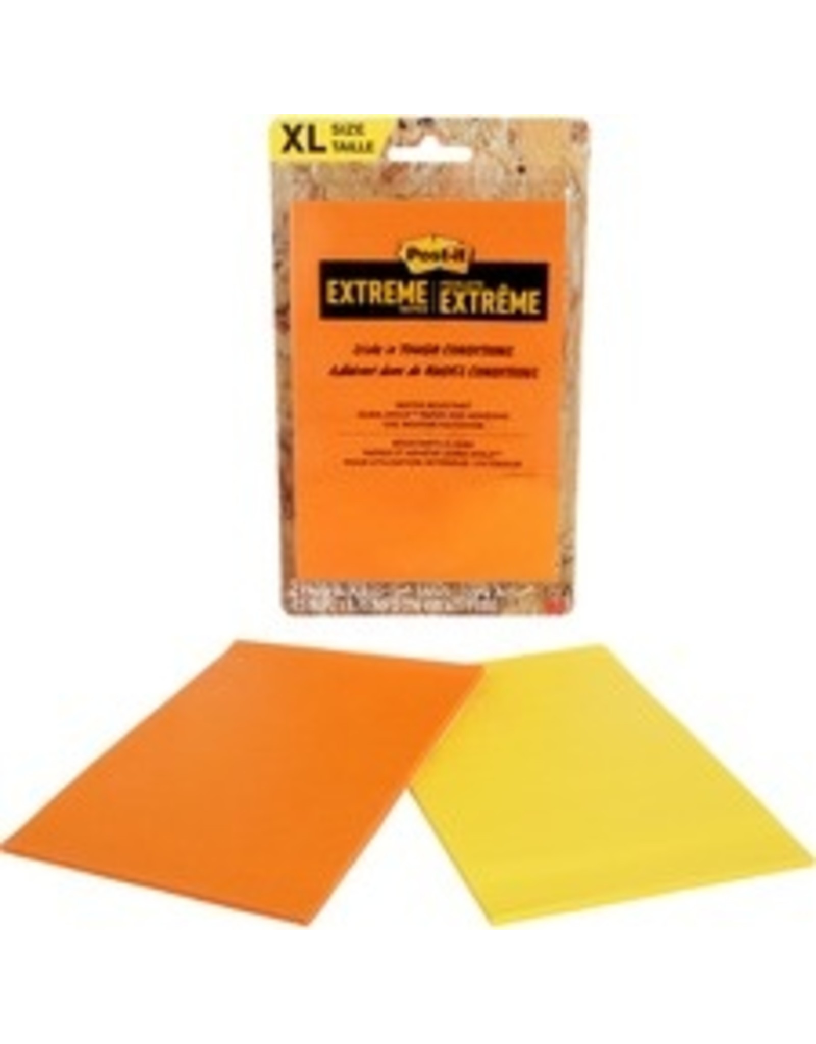 EXTRM XL NOTE 25sh YLW/ORG*2pk