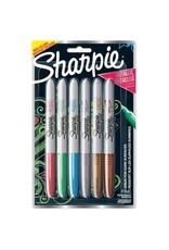 MARKR MTLC SHARPIE FN ASST*6pk