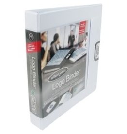 BINDER PRES R-R LOGO 1.5'' WHT