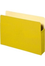 FILE POCKET LTR 3.5'' EXP*YELLW