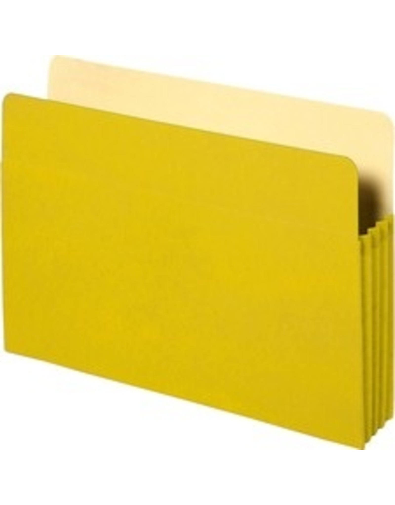 FILE POCKET LTR 3.5'' EXP*YELLW