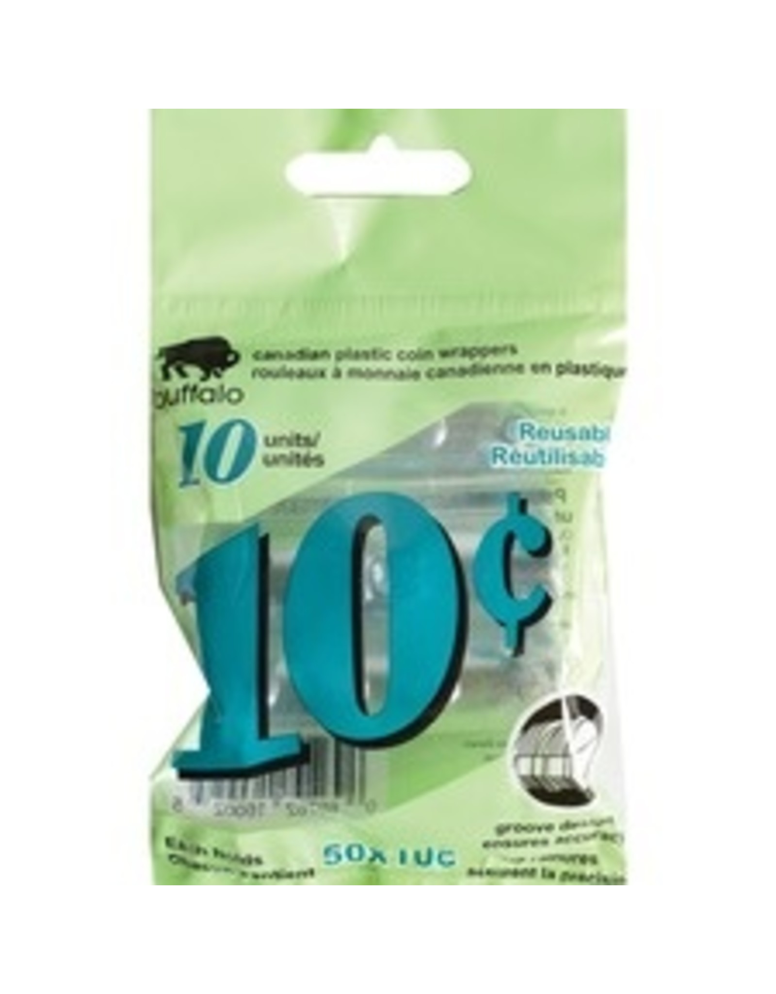 PLASTICHANGE COIN WRAP*$.10
