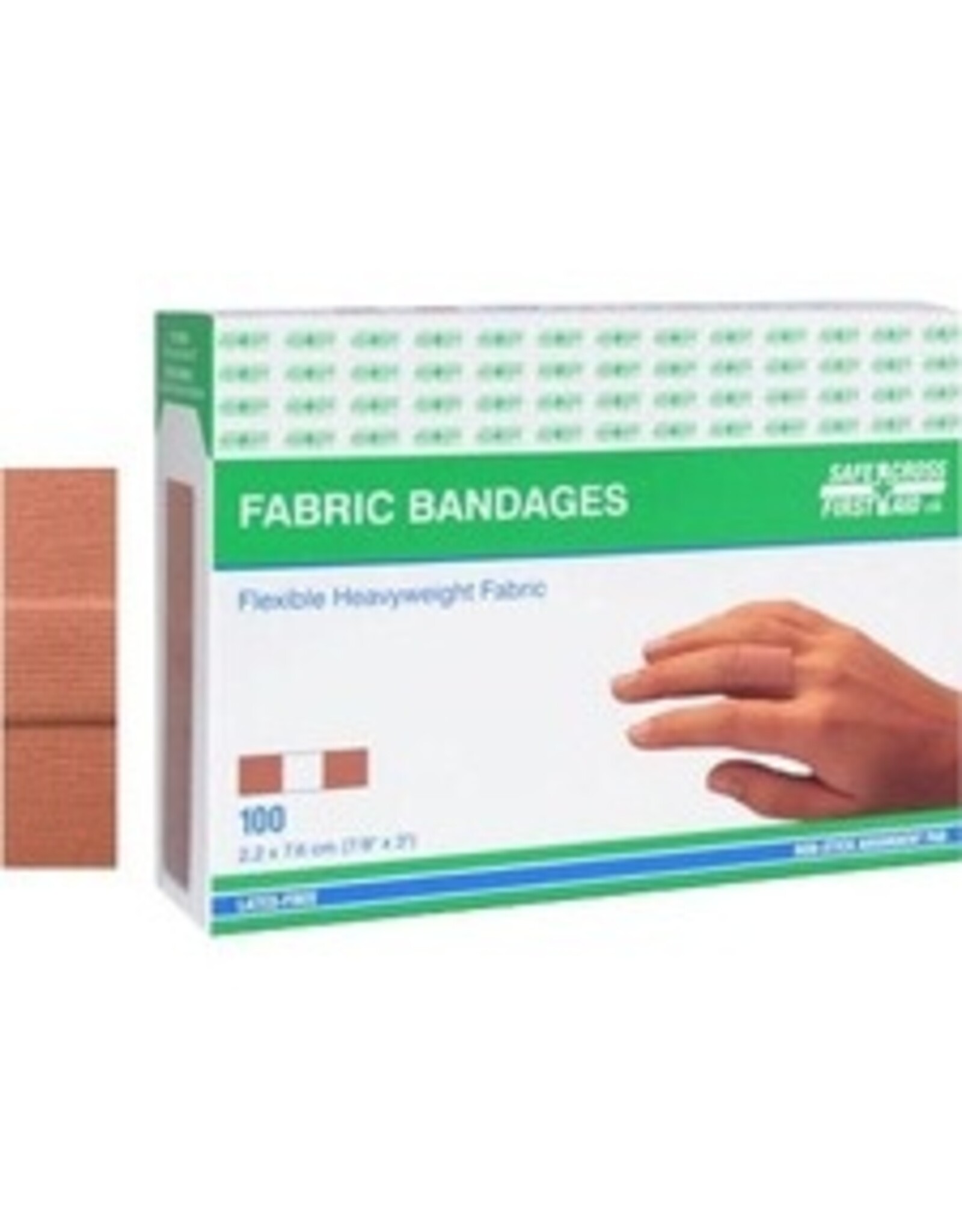 BANDAGES FABRIC, 100/BX