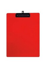 CLIPBOARD POLY, LTR-SZ*RED
