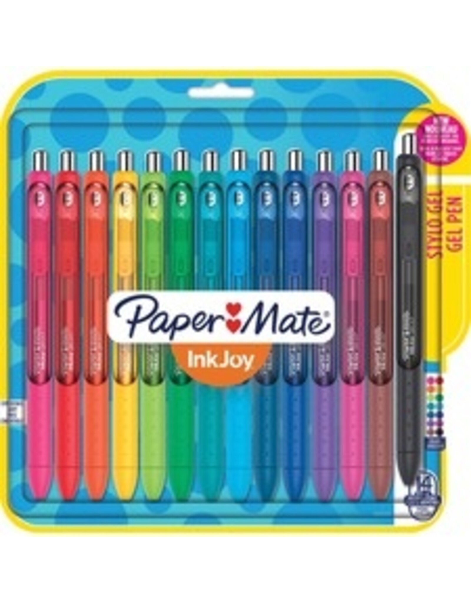 INKJOY,GEL RT,ASST MED, 14/PK