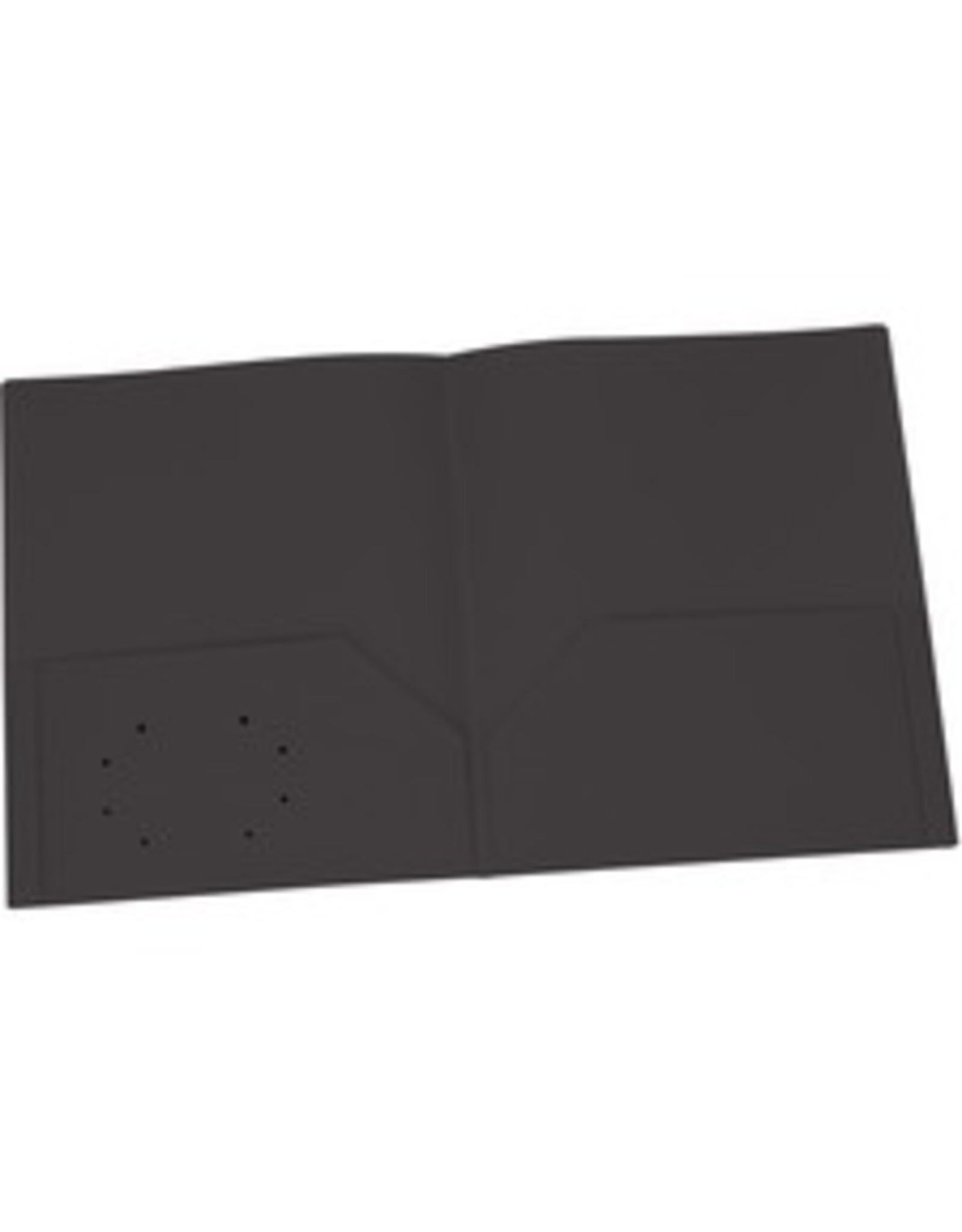 PORTFOLIO POLY 2-POCKET *BLACK