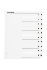 INDEX,QUICK,10TAB,WHTE,1ST
