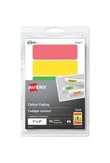 LABEL REMV COL-CODE 1X3 ASST