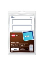 REPORT CVR LAB.BLUE BRDR,25/PK