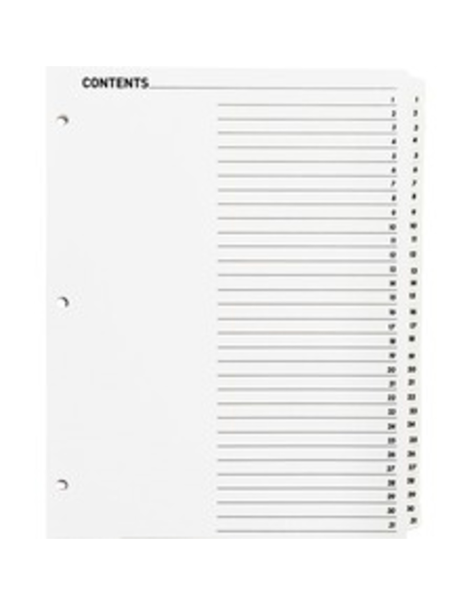 INDEX,QUICK,1/31,WHTE,1ST