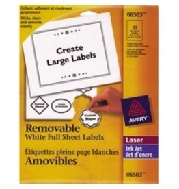 LASER LABEL REMOV 8.5x11*10/PK