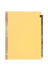 INDEX, BK LTHR TAB LTR  *A-Z
