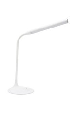 DESK LAMP LED GOOSENECK WHITE