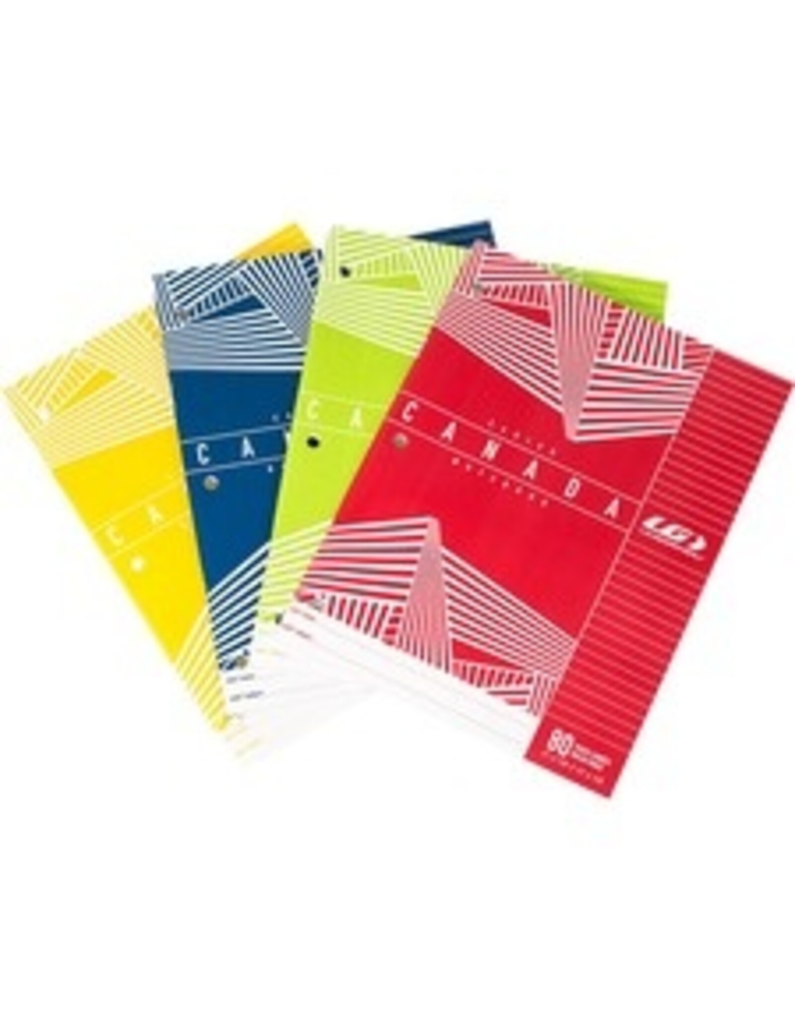 NOTEBOOK RULED CANADA 80pg