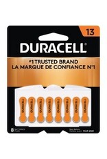 BATTERY,HEARING AID 13sz*8/pk