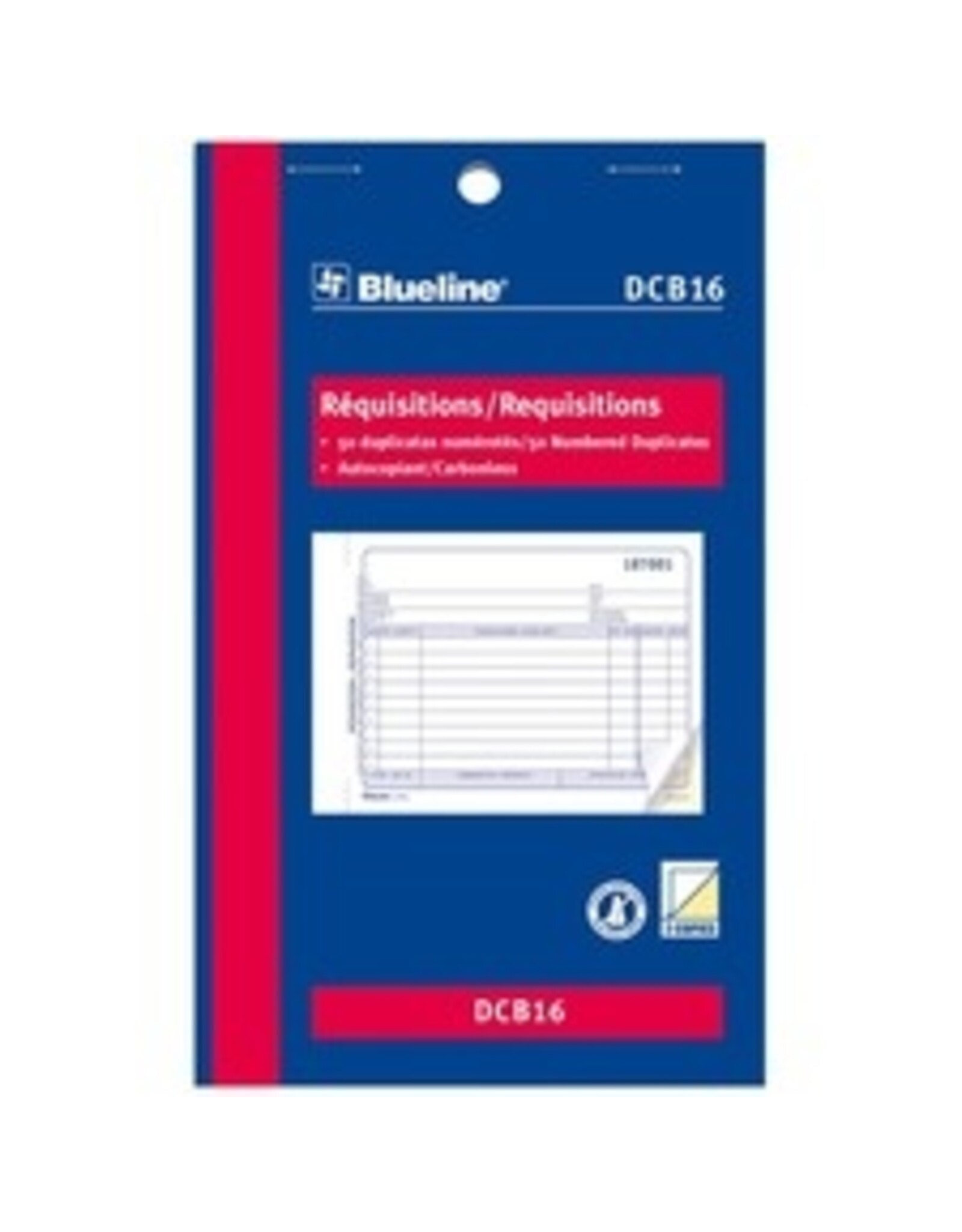 REQUISITN NCR 4.25x7 DUP*BIL
