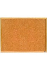 CORK BOARD WOOD FRAME 24X36