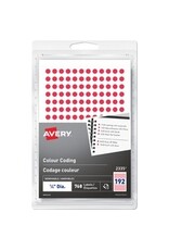 LAB, RND .25''DIA  *RED 768pk