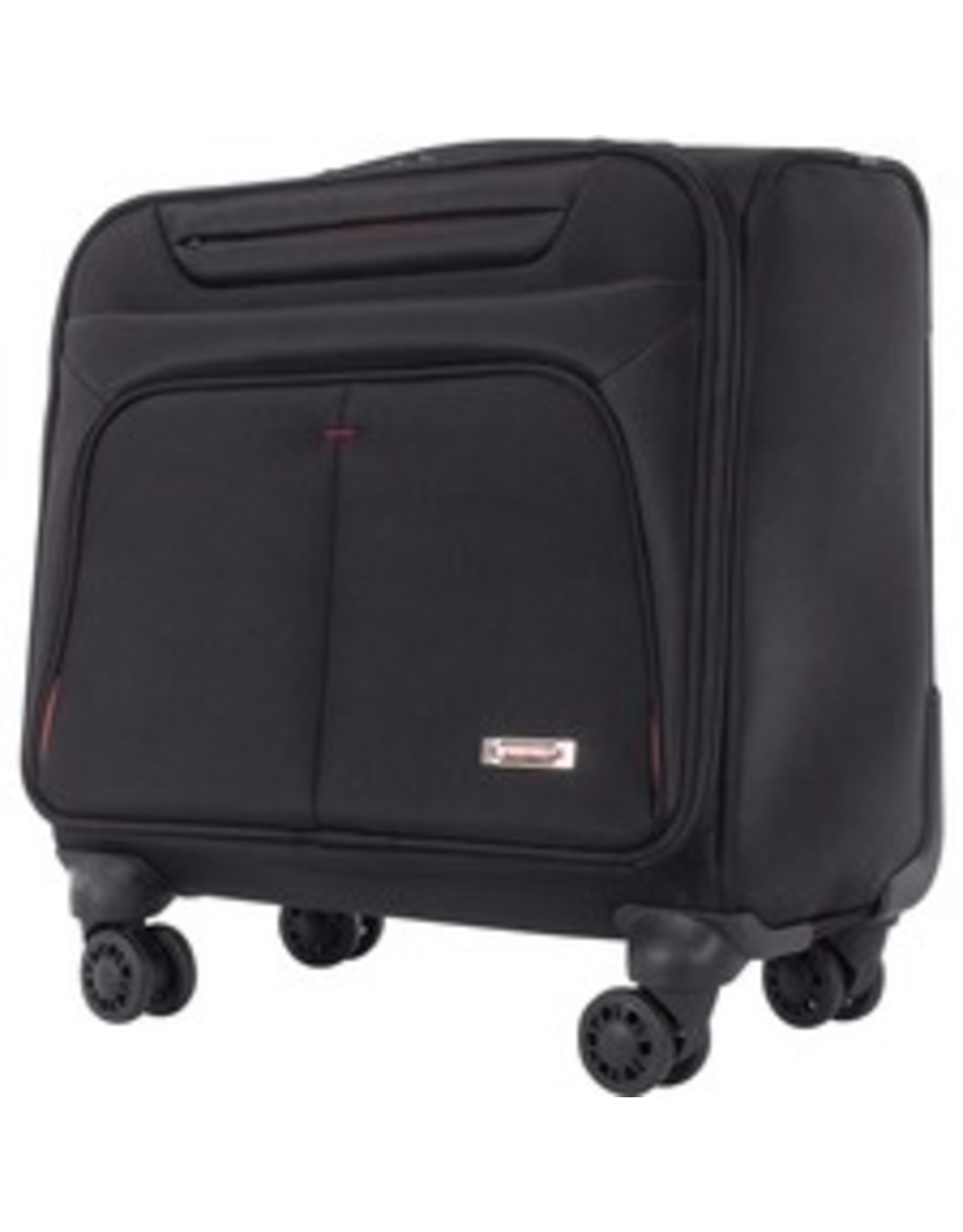BUS.CASE/WHEEL,POLY,BLACK