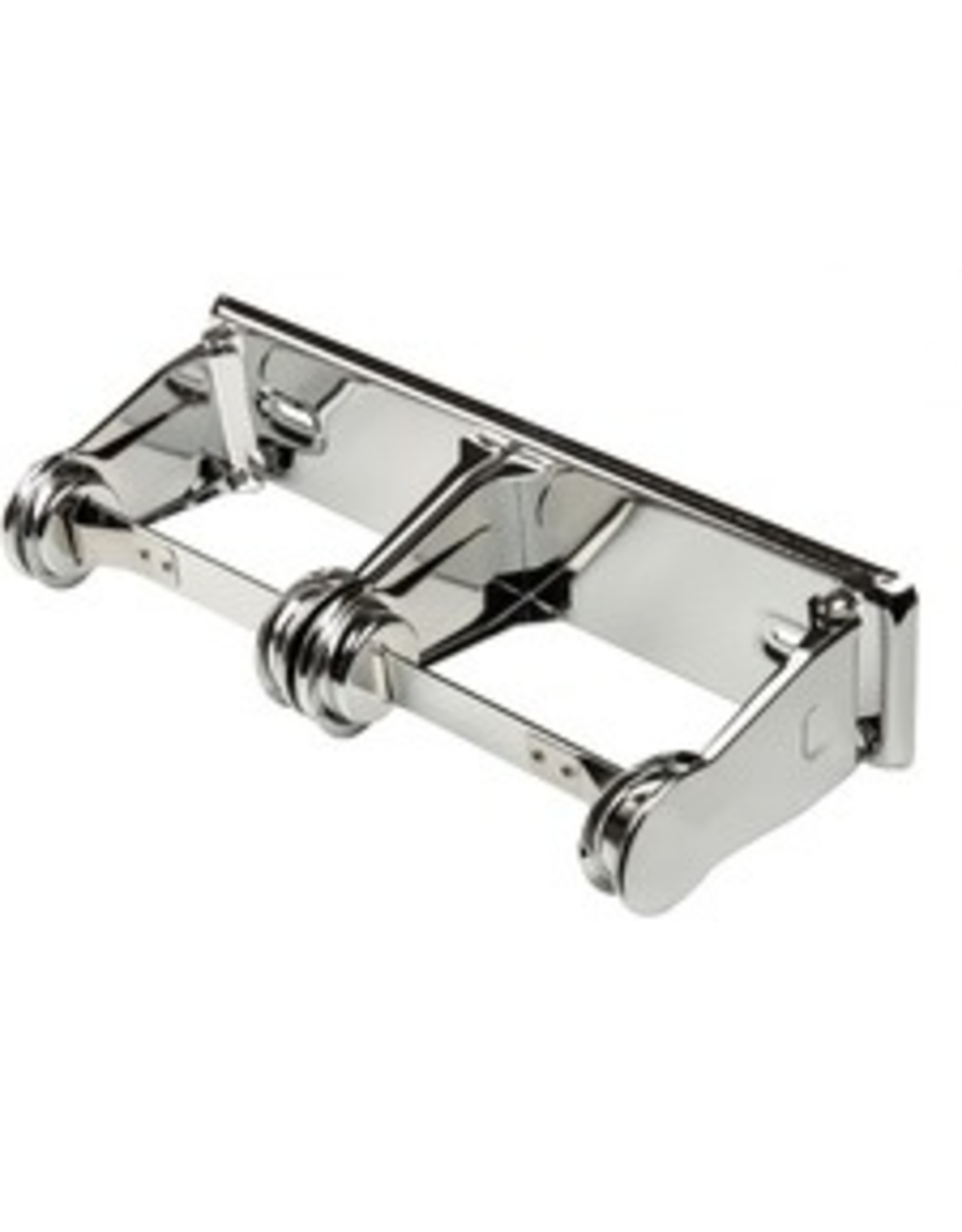 TISSUE DISPENSER DBL RL CHROME