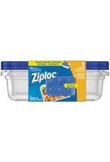 ZIPLOC CONTAINR LRG-RECT 2/PK