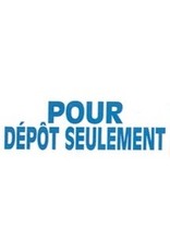 STAMP 4911 BLU POUR DEPOT SEUL