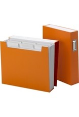 EXP FILE 6-POCKET LTR ORANGE