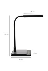 LED DESK LAMP, BLACK