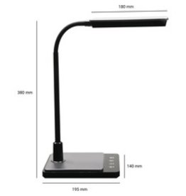 LED DESK LAMP, BLACK