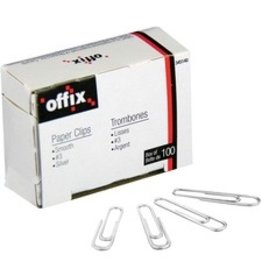 CLIP #3 PLAIN, OFFIX, 100/BX