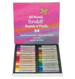 PASTEL OIL STICKS,JUMBO, 24/BX