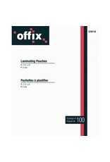 LAM.POUCH,OFFIX,3mil LTR,100pk