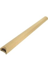 MAIL TUBE KRAFT CRIMP 2x30*25