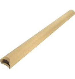 MAIL TUBE KRAFT CRIMP 2x30*25