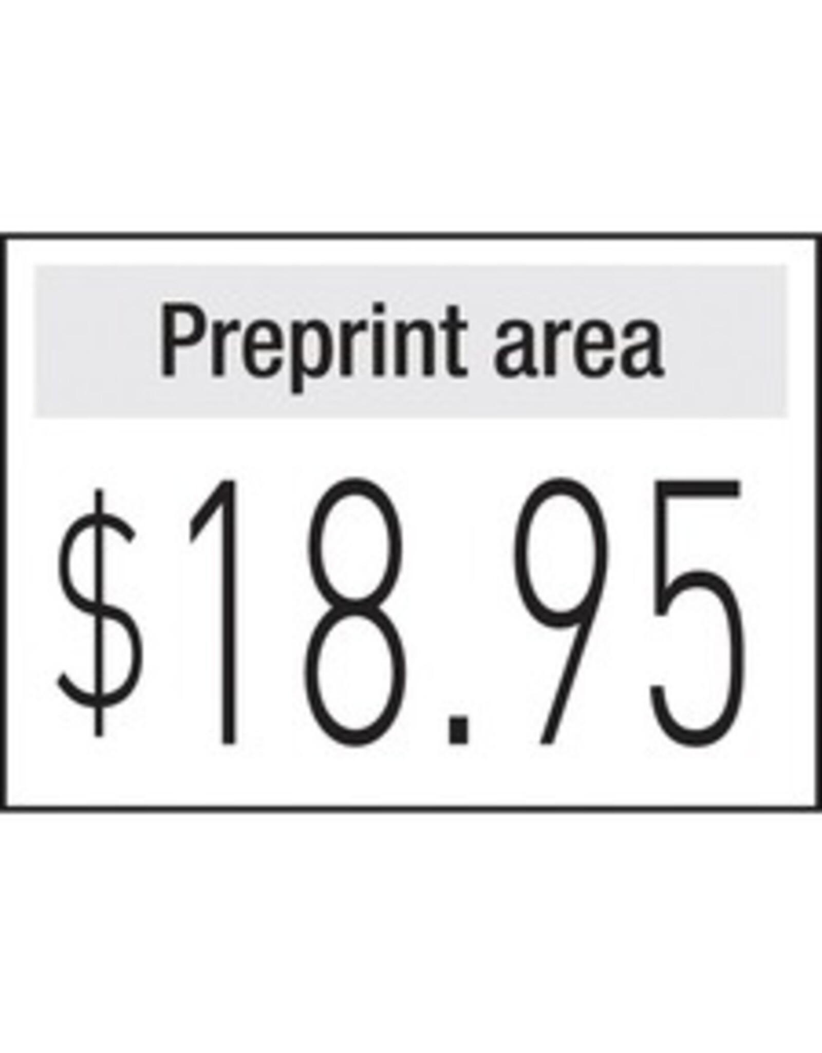 LABEL PERM WHT 1130 10RLX2500