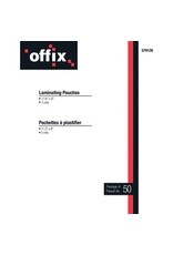 LAM.POUCH,OFFIX,3mil LTR,50/PK