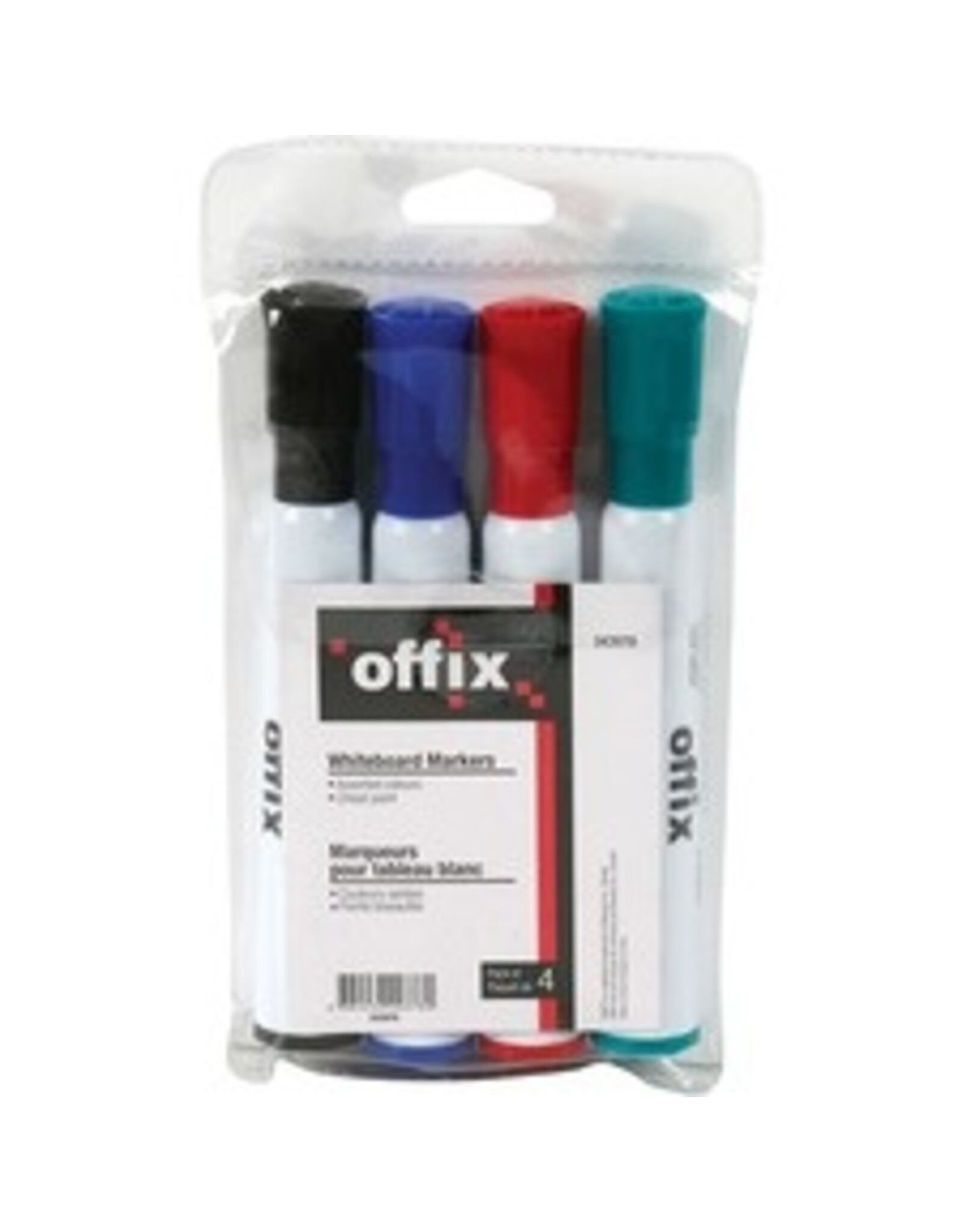 W/BOARD MRKR OFFX CHIS AST,4pk