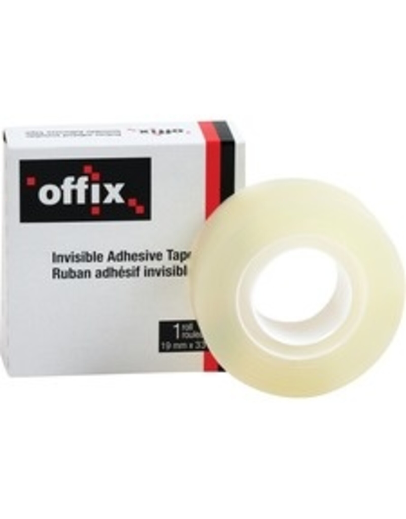 TAPE INVIS ROLL 19X33,OFFIX