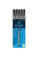 BALLPOINT PEN TOPS 505*MED BLK