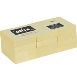ADH NOTE 1.5X2 YLW 100sh,12PK